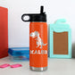 20 oz. Kid's Metal Water Bottle | Dinosaur