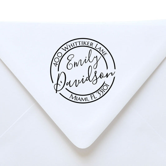 Return Address Self Inking Stamp | Emily Davidson