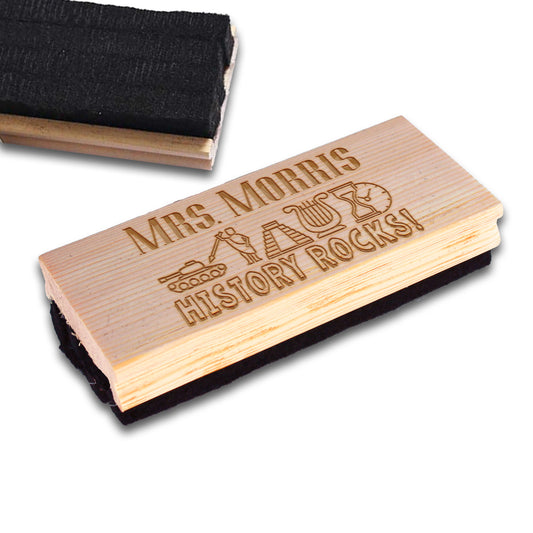 Chalkboard Eraser | History