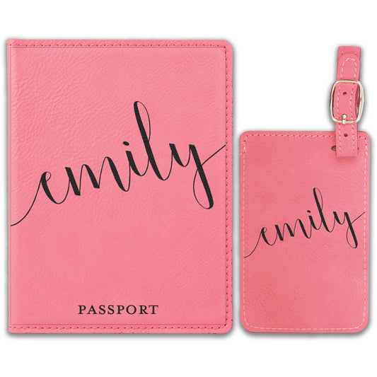 Passport Cover & Luggage Tag Set | Emily