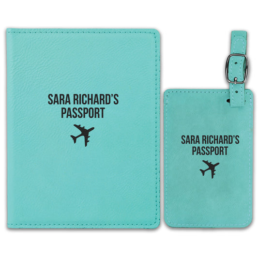 Passport Cover & Luggage Tag Set | Sara Richards