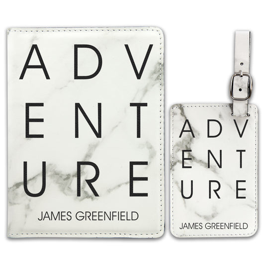 Passport Cover & Luggage Tag Set | Greenfield