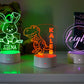 Personalized Children's Night Lights | Excavator