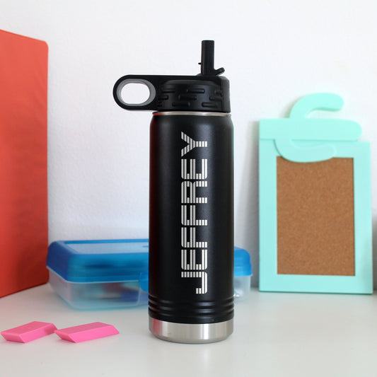 20 oz. Kid's Metal Water Bottle | Jeffrey
