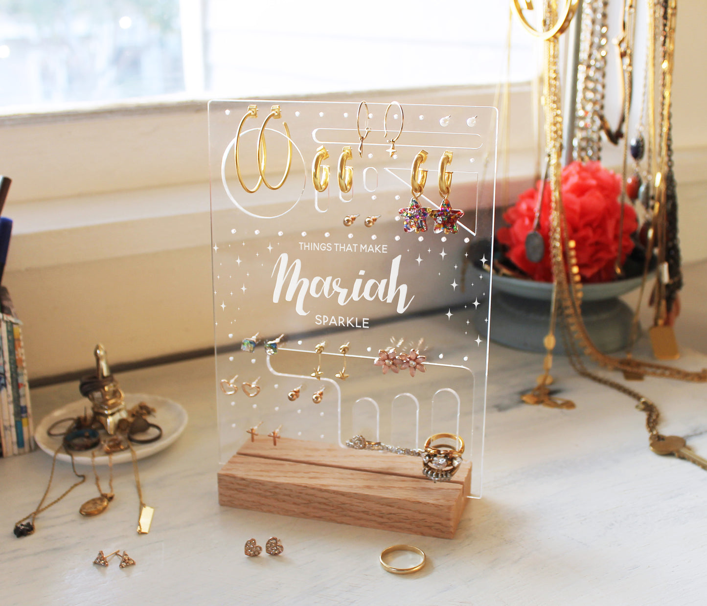 Personalized Jewelry Stands | Mariah