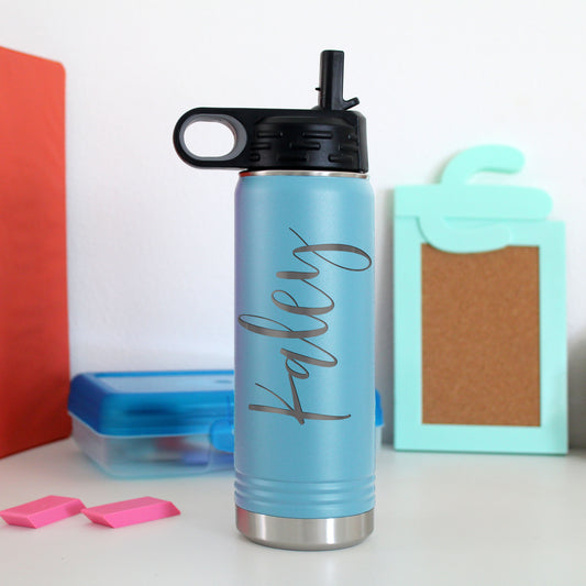 20 oz. Kid's Metal Water Bottle | Kaley