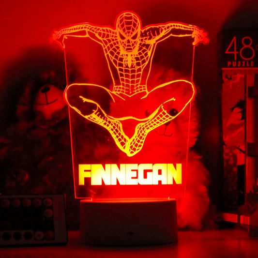 Personalized Children's Night Lights | Spiderman