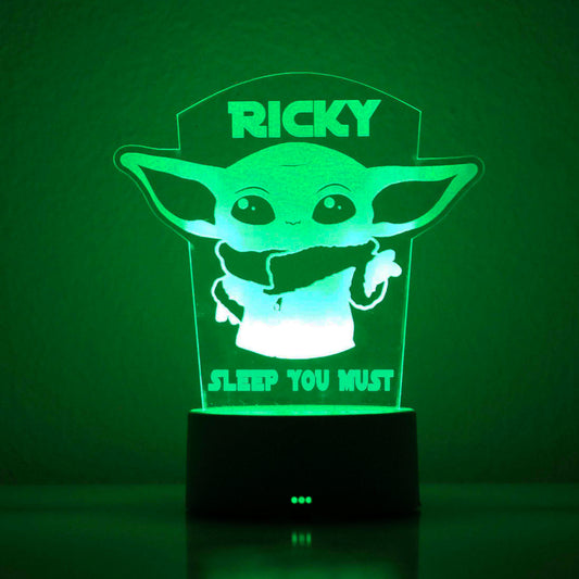 Personalized Children's Night Lights | Yoda