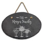 Slate Outdoor Address Sign | Ringer Family