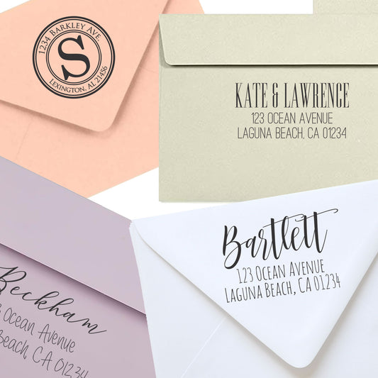 Return Address Self Inking Stamp | Andrew & Bailey