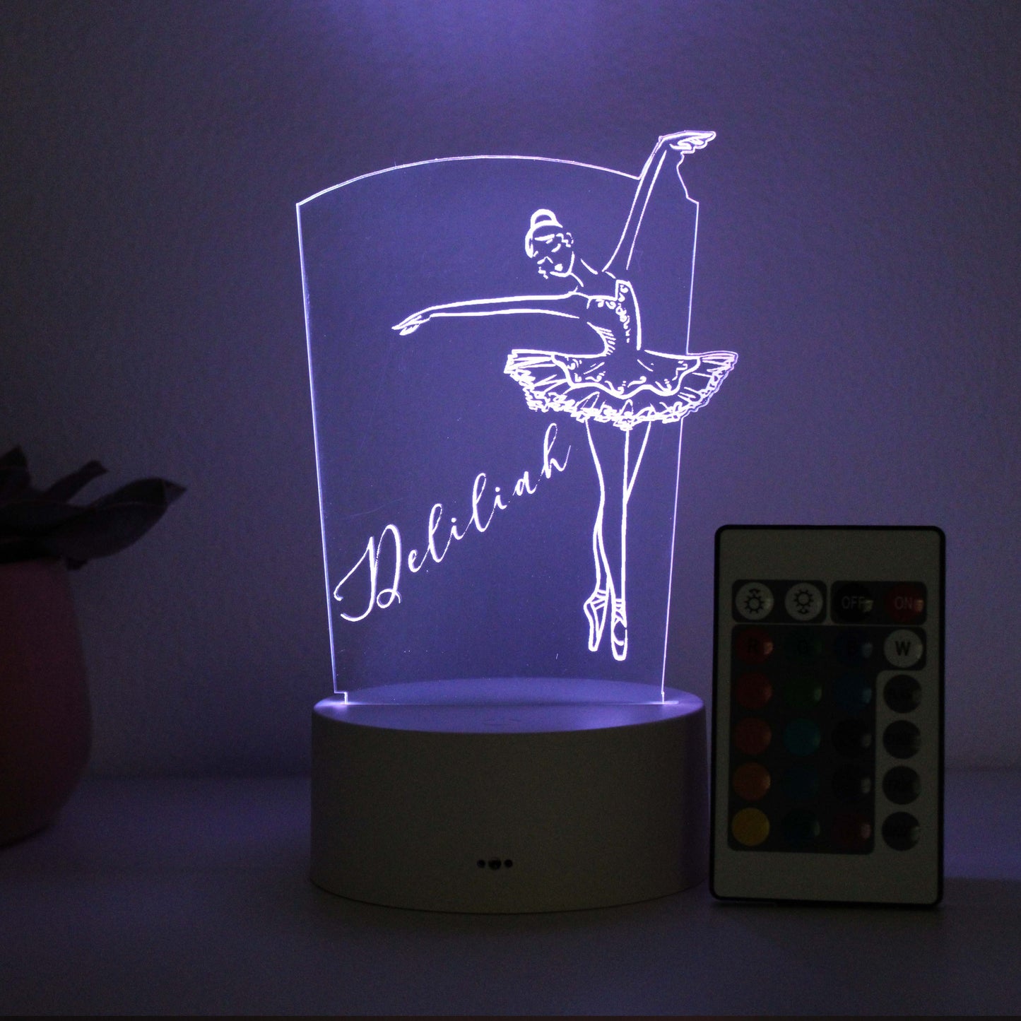 Personalized Children's Night Lights | Ballerina