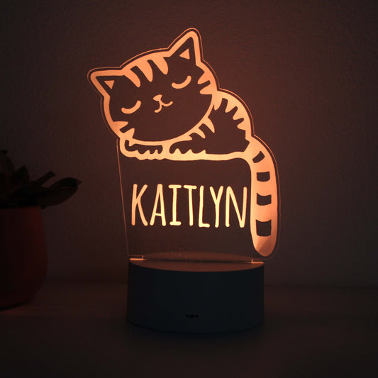 Personalized Children's Night Lights | Kitty